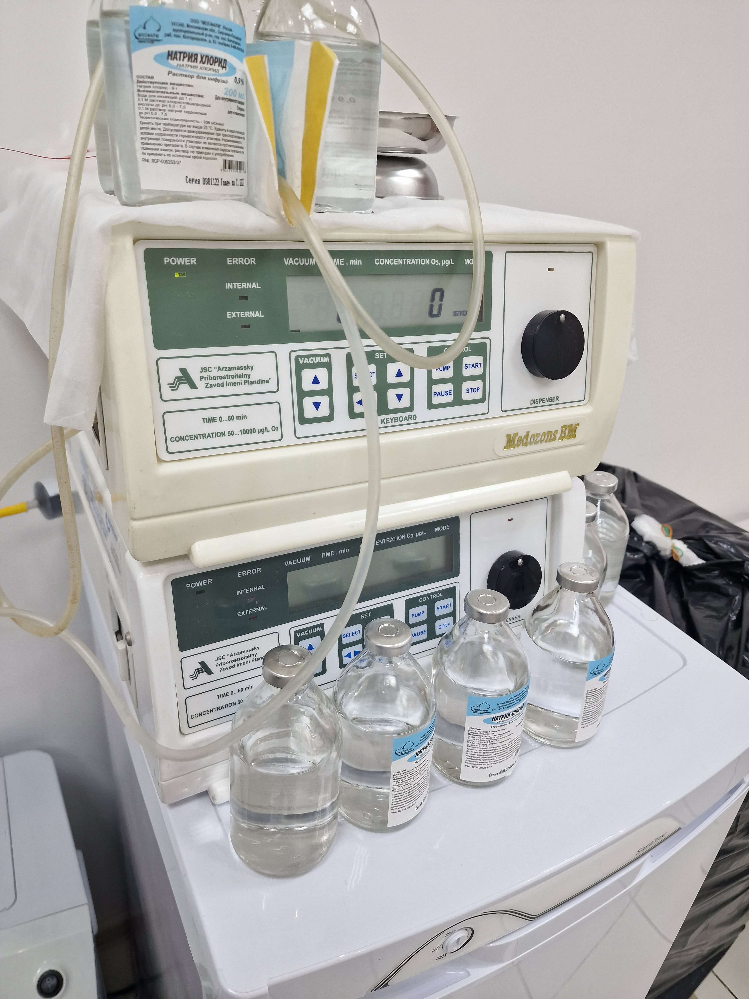 лечение озоном Внутривенная озонотерапия