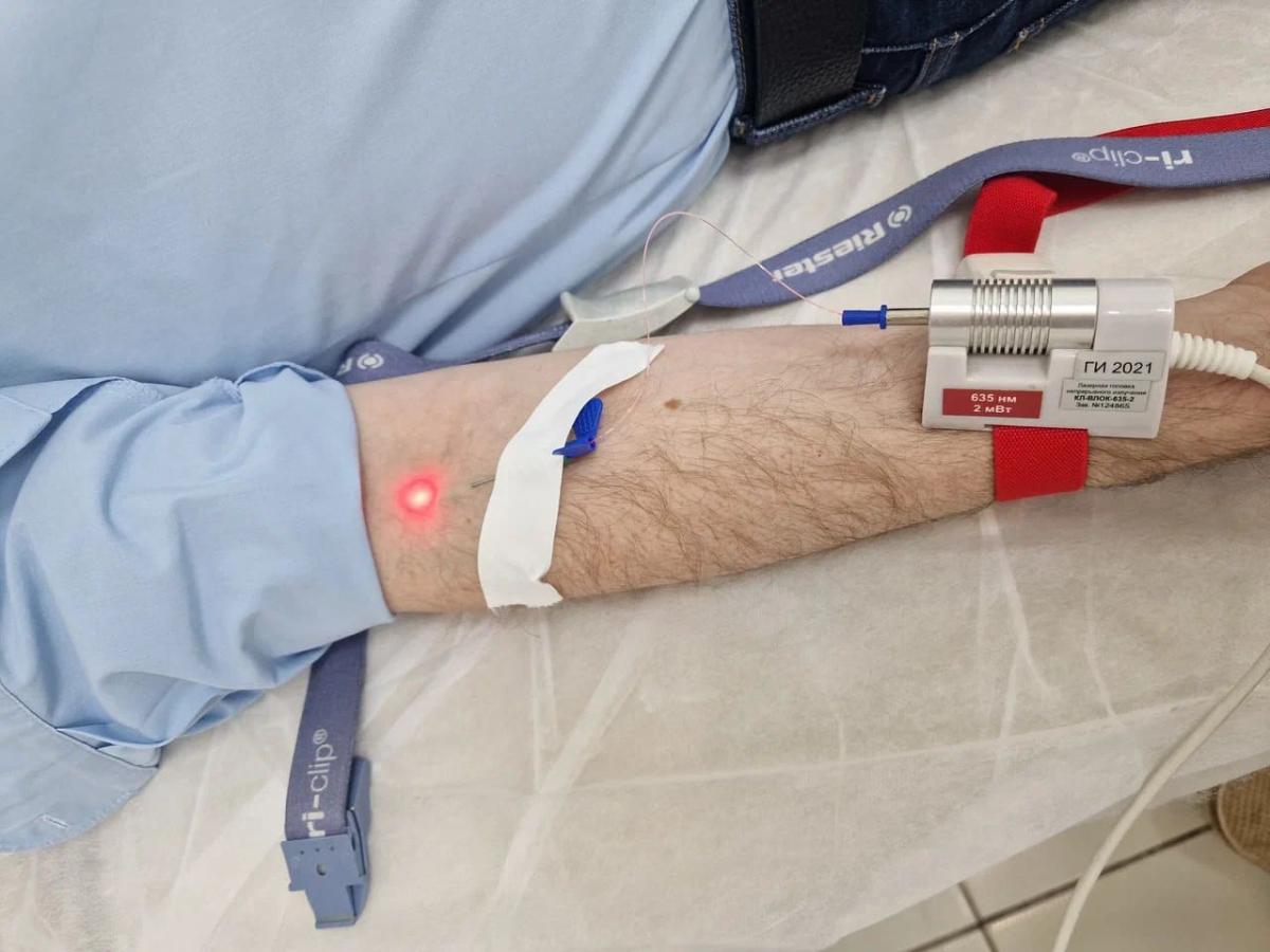 внутривенное и лазерное облучение крови