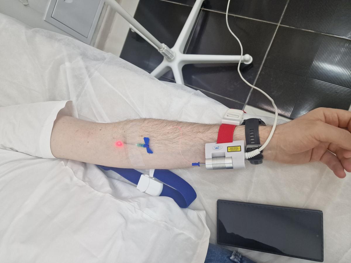 УФО и лазер крови лазер крови