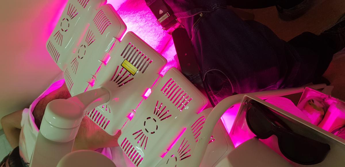 фотодинамика мошонки