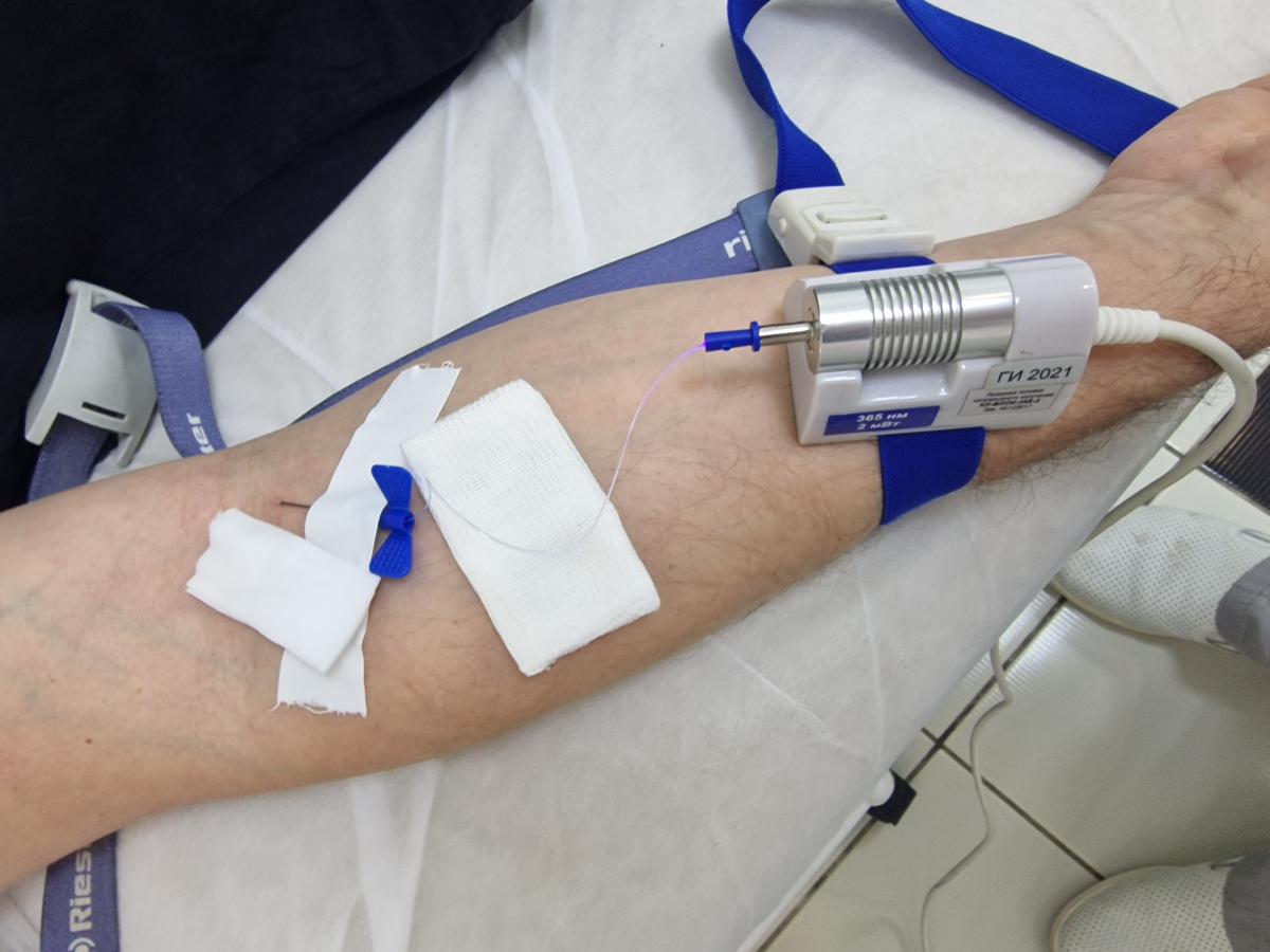 ультрафилоетовое и лазерное облучение крови уфо крови