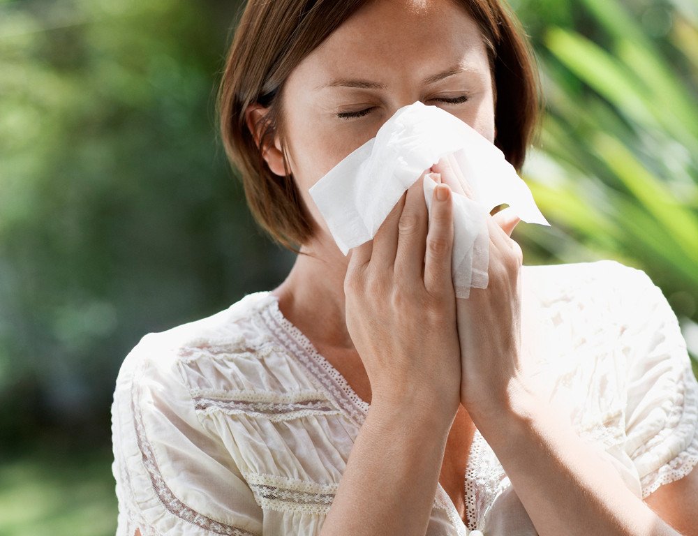 заложенность носа и слезотечение при аллергии