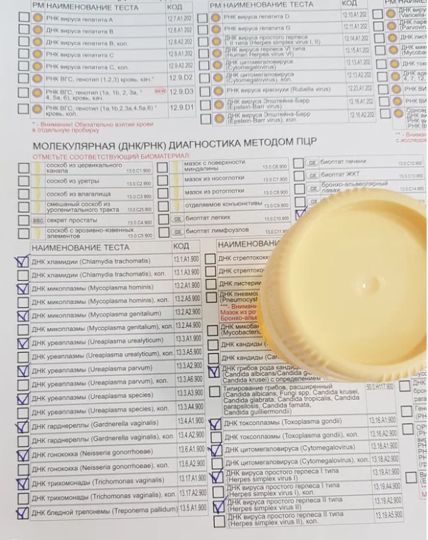 анализы