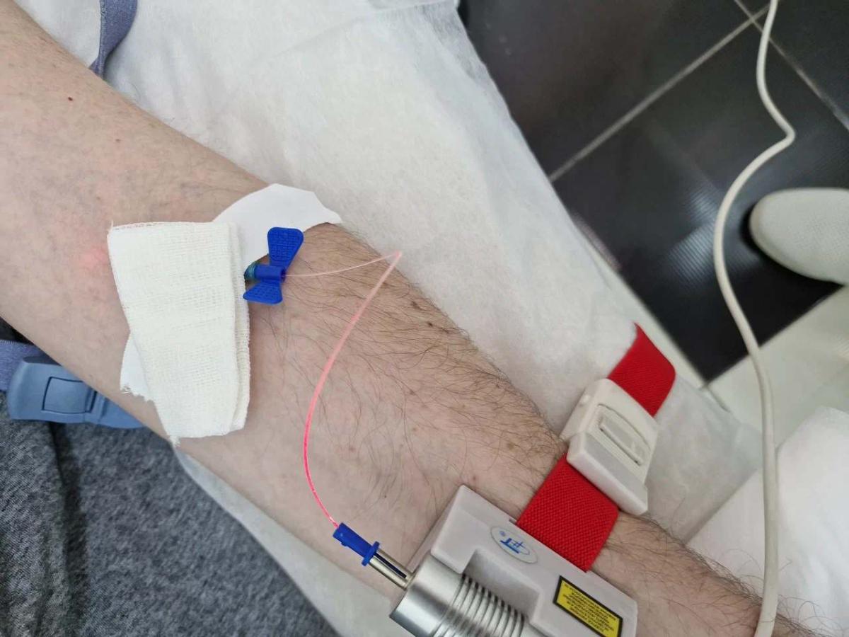 Ультрафиолетовое и лазерное внутривенное облучение крови